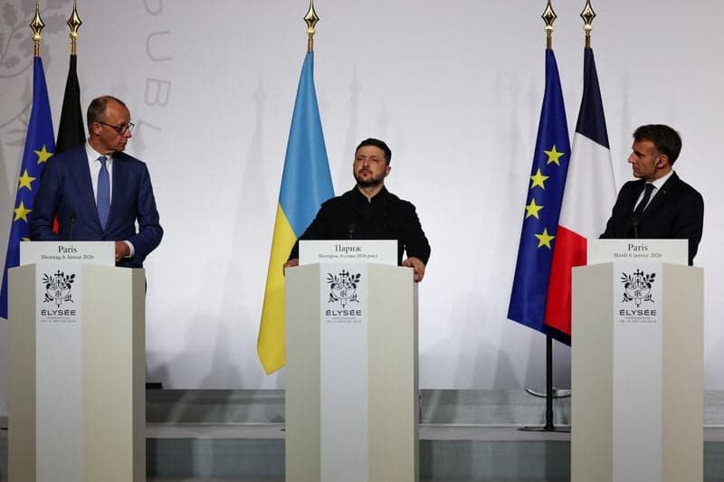 Key quotes from Paris meeting on Ukraine security guarantees