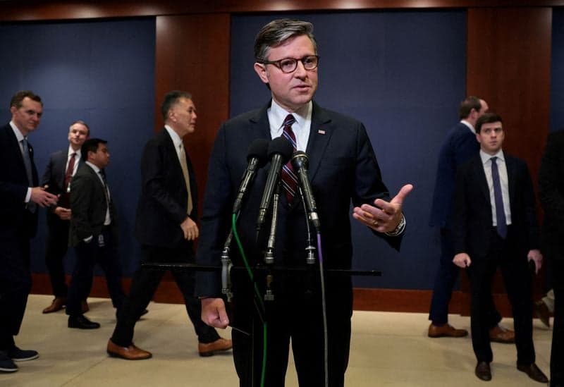 Mike Johnson to be first US House speaker to address British parliament