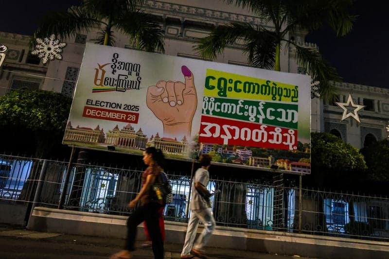 Myanmar votes in second phase of military-run election