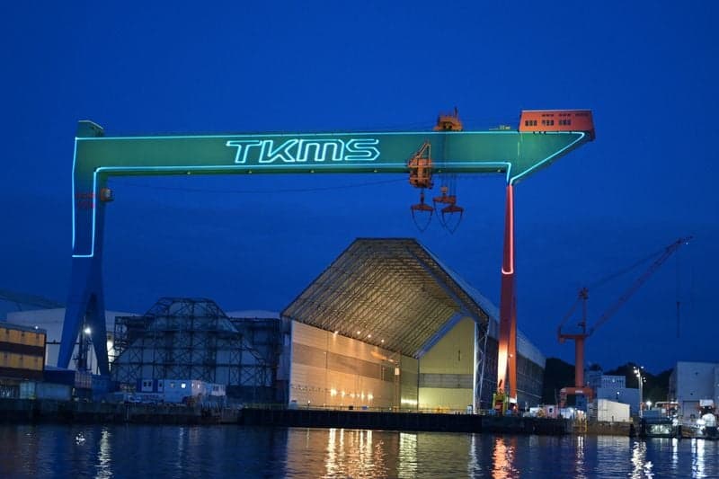 Featured image for TKMS submits non-binding bid for German shipyard GNYK