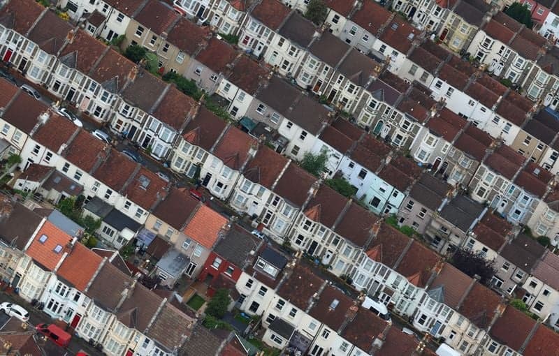 Image for UK house prices rise by least since March 2024, Halifax data shows