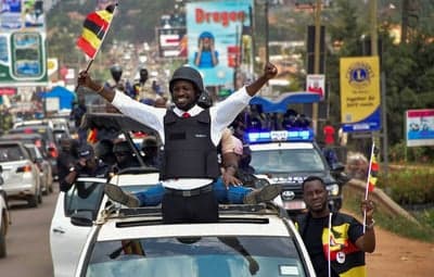 Pop star Bobi Wine sets sights on Ugandan presidency despite campaign violence