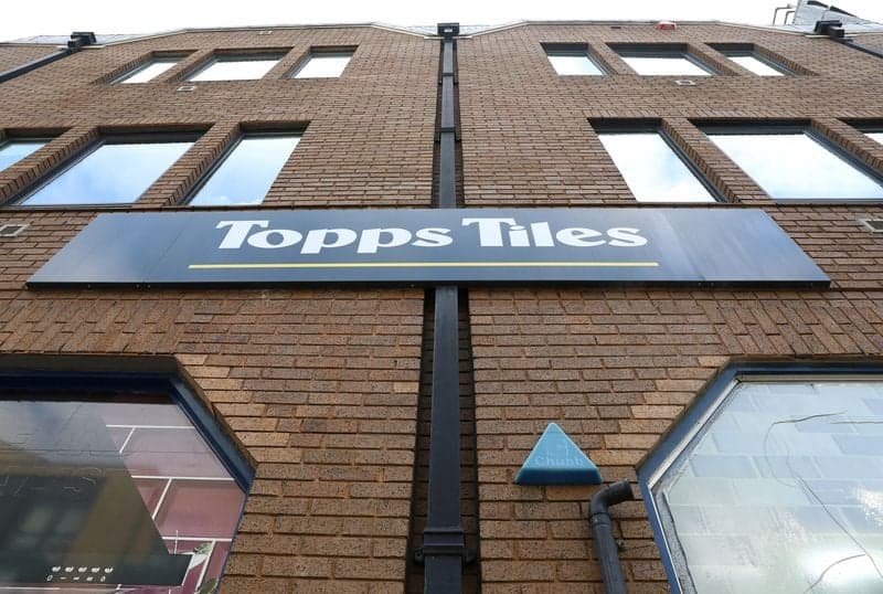 UK's Topps Tiles first-quarter revenue rises on strong demand