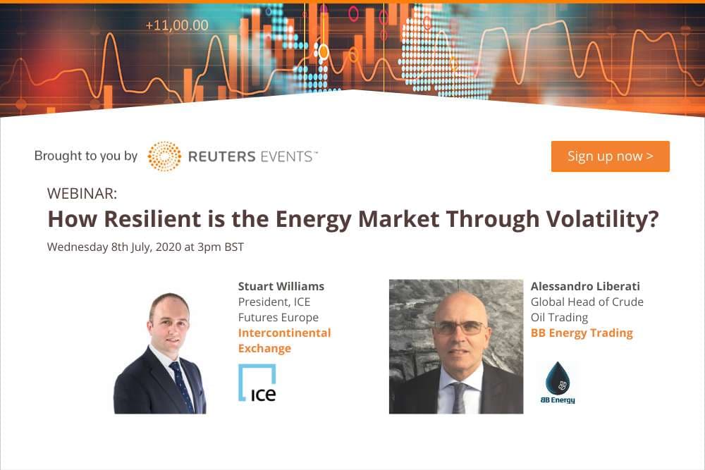 Reuters Events Webinar with President, ICE Futures Europe