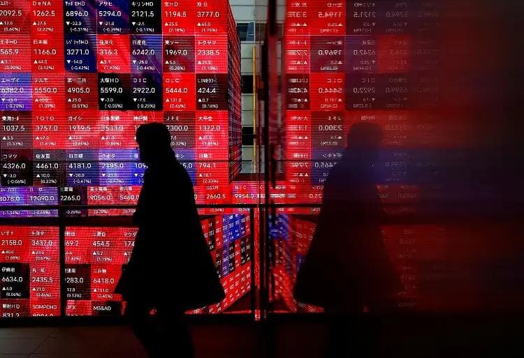 Asia shares stumble on China anxiety; gold and bitcoin rally