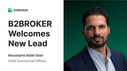 B2BROKER Welcomes Former Salesforce and LinkedIn Executive Moustapha Abdel Sater as Chief Commercial Officer