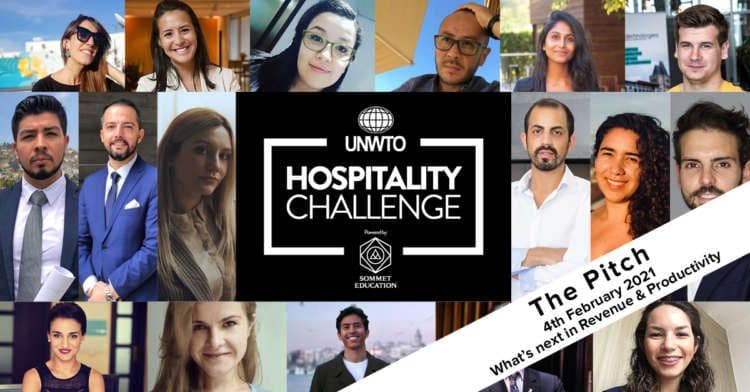 World Tourism Organization (UNWTO) and Sommet Education launch Hospitality Challenge Pitch