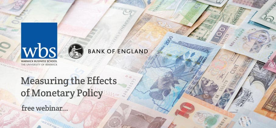 Measuring the Effects of Monetary Policy (free webinar)