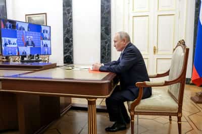 Image for Putin questions crucial infrastructure protection amid intensified Ukrainian attacks