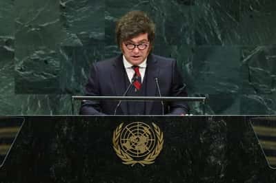 Image for UN choosing to 'look the other way' on Falklands dispute, Milei says