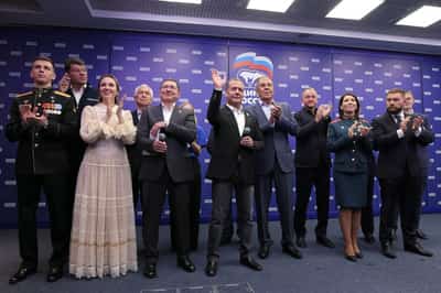 Image for Pro-Putin party keeps grip on parliament, anti-war party gains tiny regional foothold
