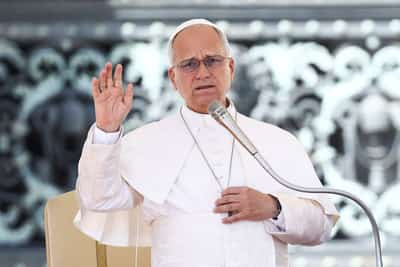 Image for Pope Leo says Middle East conflicts strain Jewish-Christian relations