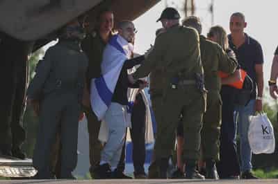 Image for Freed Israeli hostage says he faced sexual violence in Gaza captivity, TV reports