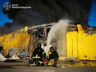Image for UN weighs moving Ukraine aid supplies underground after warehouse hits