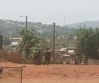 Image for Mali military leader Goita meets Russian ambassador after attacks, office says