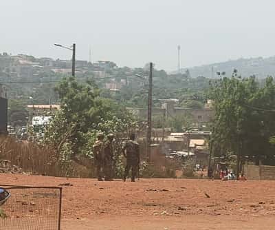 Image for Mali military leader Goita meets Russian ambassador after attacks, office says