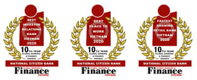 Image for Vietnamese National Citizen Bank Rises to Excellence with Three Global Financial Awards