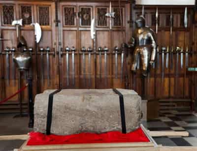Image for Historic Stone of Scone moved to London for King Charles’ coronation