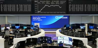 Image for European shares post biggest weekly gain in 12 powered by financials