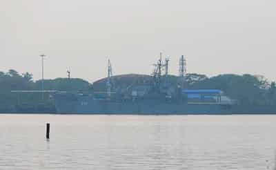 Image for India let Iran warship dock the day US sank another off Sri Lanka, officials say