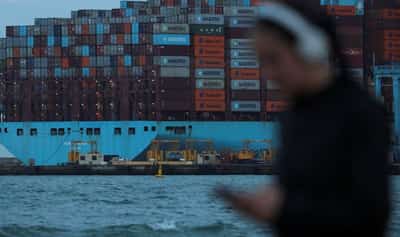 Image for Euro zone growth slows to nine-month low on surging costs, PMI shows