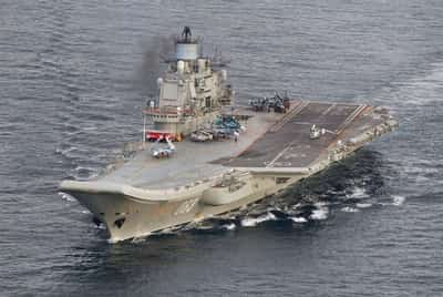 Image for Russia's lone aircraft carrier likely to be scrapped or sold, says shipbuilding chief