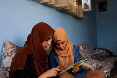 Image for A year after Taliban’s return, some women fight for lost freedoms