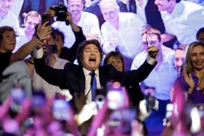 Image for Trump says Milei had 'a lot of help' from US for Argentina election win