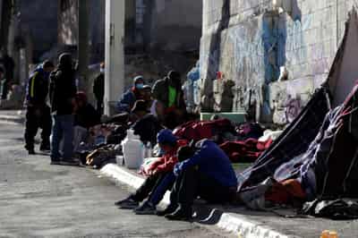Image for Mexico&#8217;s vaccines plan raises fears migrants will miss out
