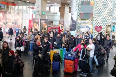 Image for Italy arrests seven over anarchist network linked to Winter Olympics rail sabotage