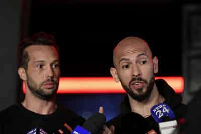 Image for Tate brothers lose bid for release from US jail pending extradition