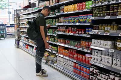 Image for British retail sales soften in July after June World Cup boost