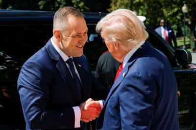 Image for Polish president thanks Trump for increasing US military presence