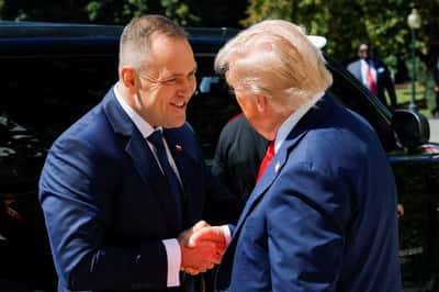 Image for Polish president thanks Trump for increasing US military presence