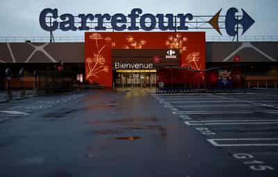Image for Carrefour shares seen sharply down after guidance cut on France riots