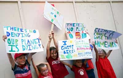 Image for Most British teachers say they lack training on climate change &#8211; poll