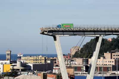 Image for Former Italian motorway boss among 32 convicted over Genoa bridge tragedy