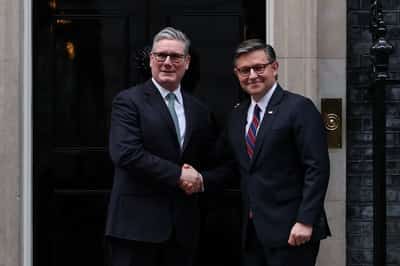 Image for UK and US can work through differences, says House Speaker Johnson