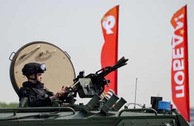 Image for Russia holds scaled-back WW2 victory parade as worries over war in Ukraine deepen