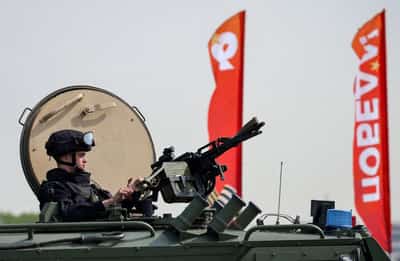 Image for Russia holds scaled-back WW2 victory parade as worries over war in Ukraine deepen