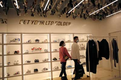 Image for Luxury sneakers may be a step too far for cash-strapped Gen Z