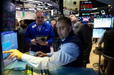 Image for Global shares inch higher, on track for monthly gain despite AI, Iran jitters