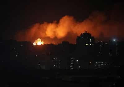 Image for Russia strikes drone component facilities, other targets in Kyiv, defence ministry says