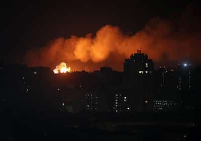 Image for Russia strikes drone component facilities, other targets in Kyiv, defence ministry says