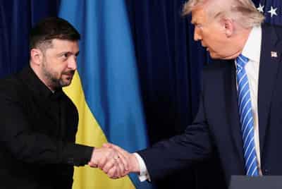 Image for White House says Trump, Zelenskiy to meet in Washington next week