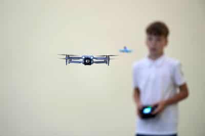 Image for Lithuania teaches children to fly drones on border with Russia