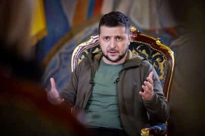 Image for Ukrainian president warns Russia war could lead to famine in other nations
