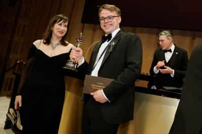 Image for Teacher of Oscar-winning Russian filmmaker behind 'Mr. Nobody Against Putin' calls him a traitor
