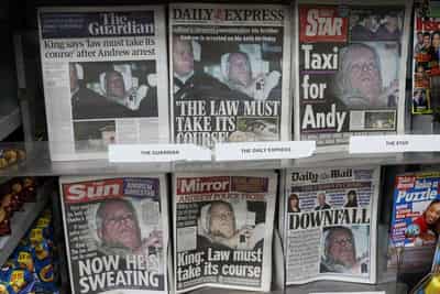Image for UK police seek information from ex-protection officers of king's brother Andrew