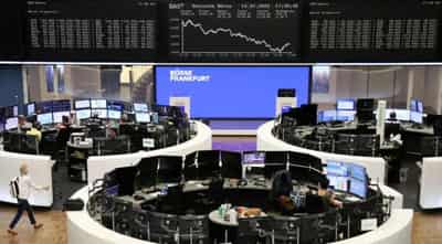 Image for European shares jump over 1% as cyclicals advance